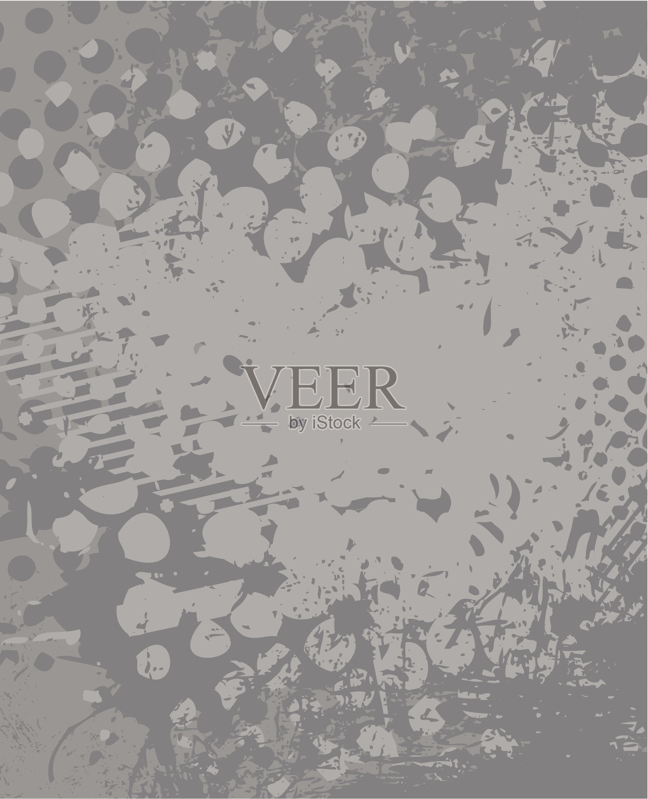 枯燥乏味的背景插画图片素材