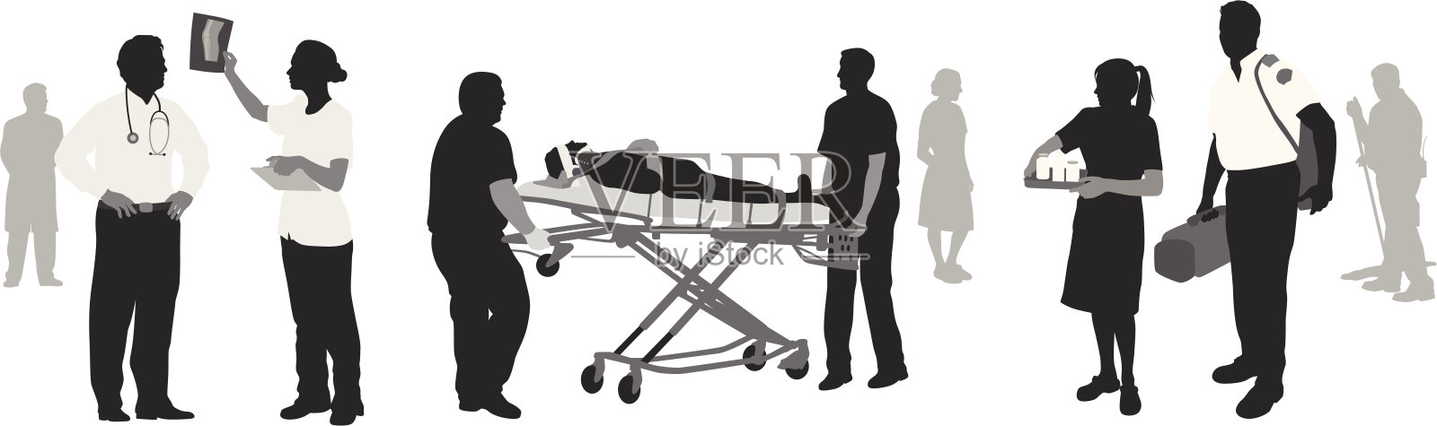 卫生健康插画图片素材