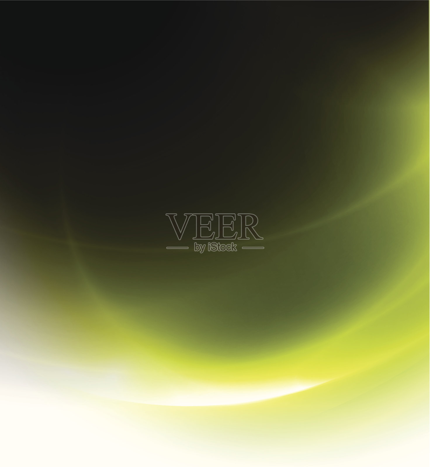 摘要绿色背景插画图片素材