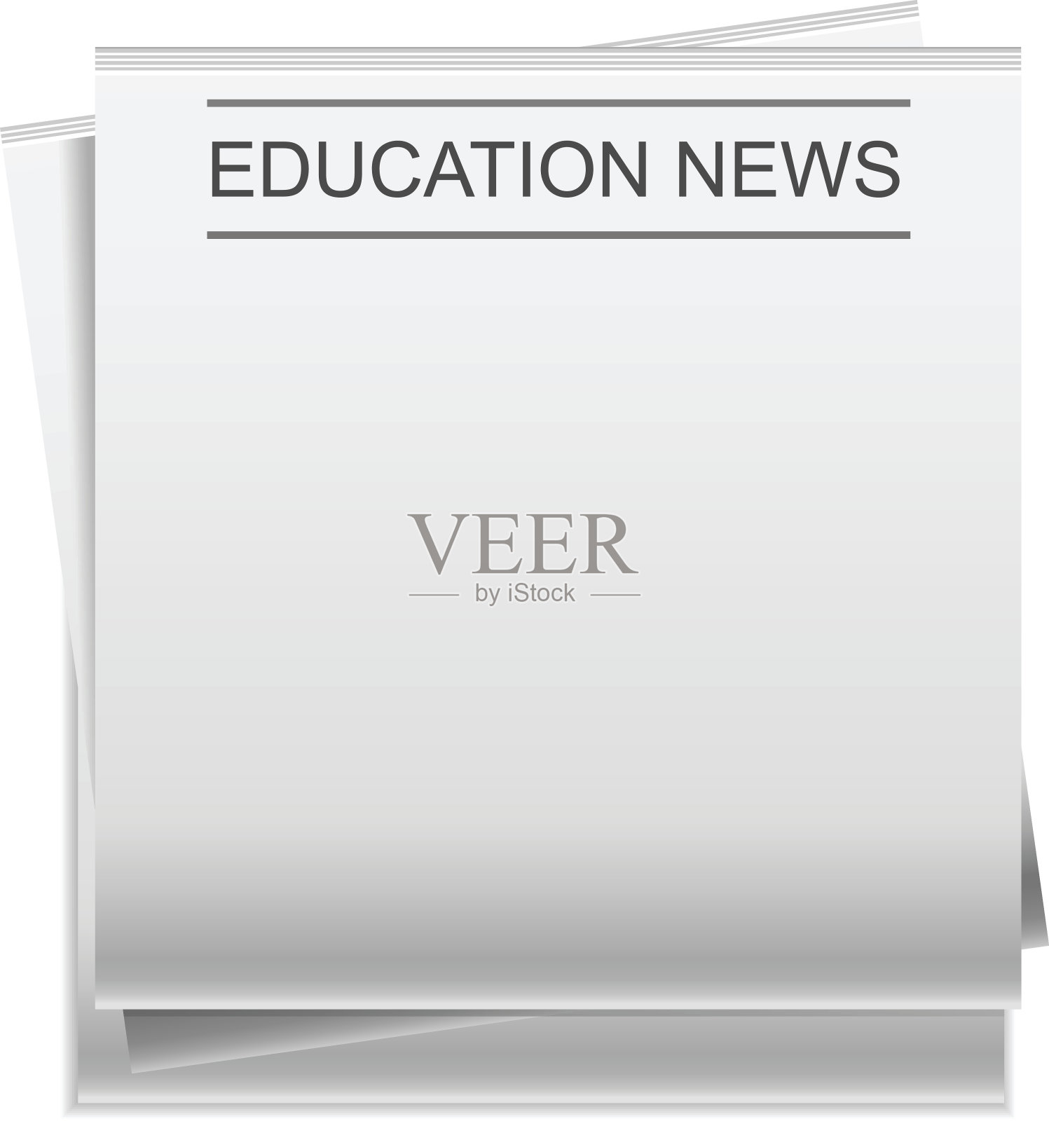 教育新闻插画图片素材