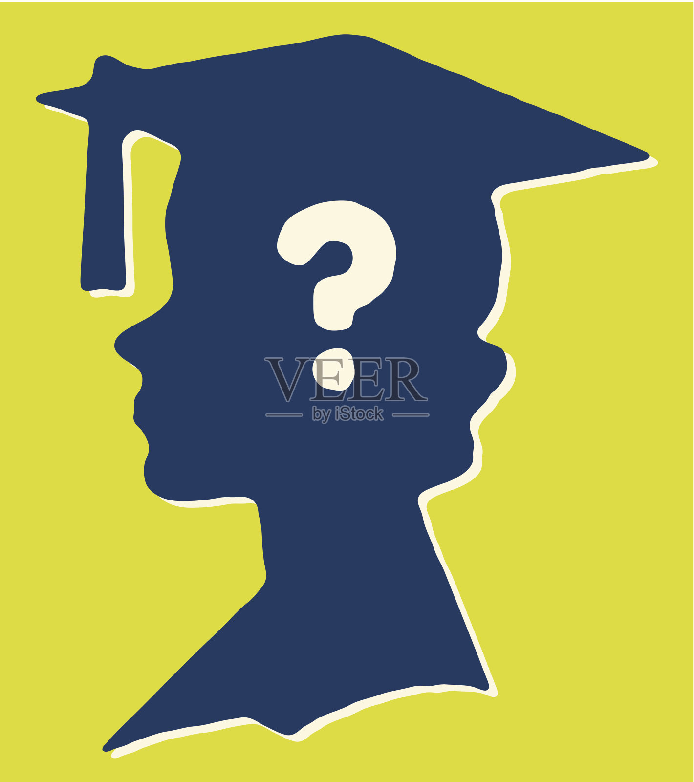 研究生插画图片素材