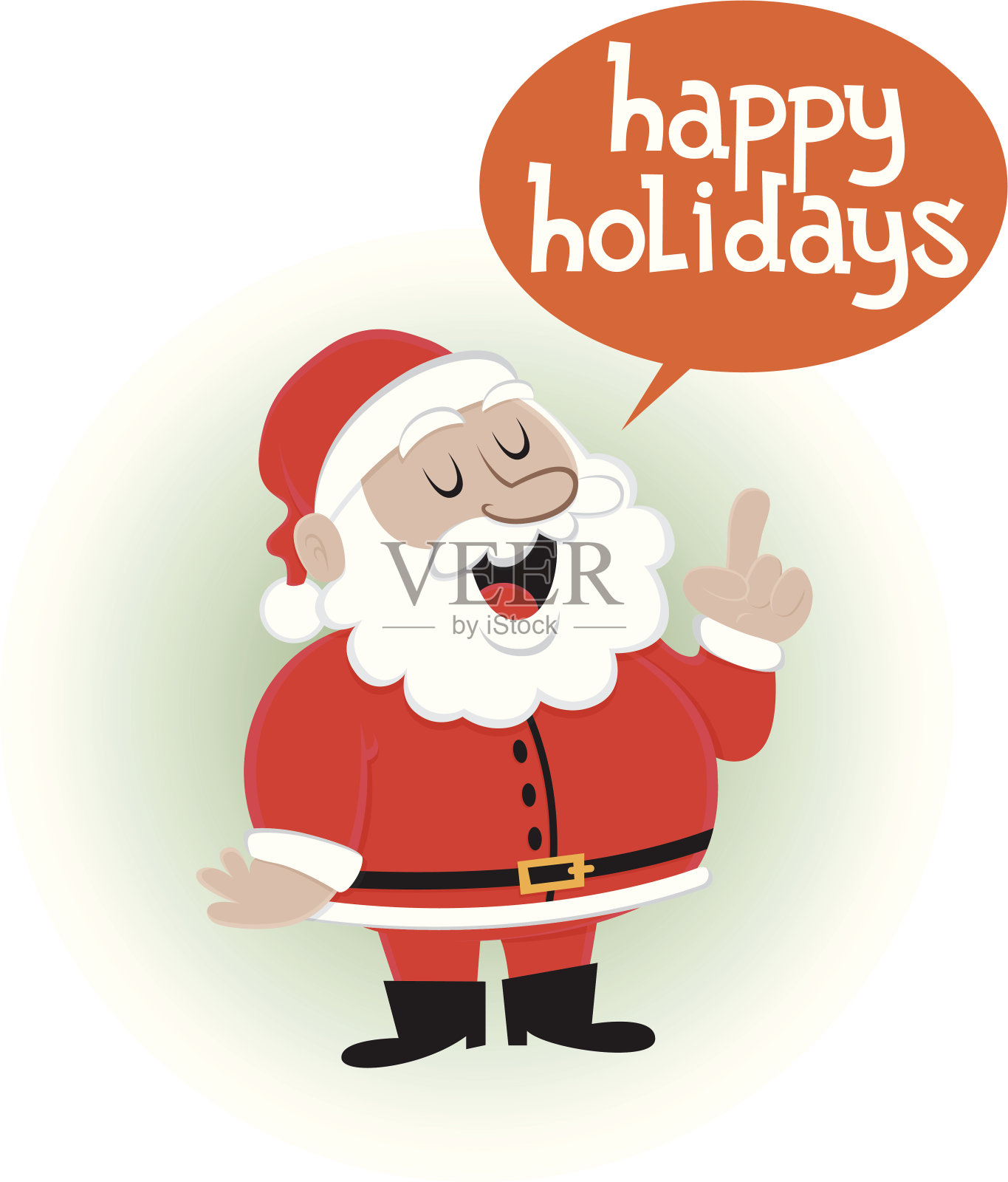 节日快乐圣诞插画图片素材