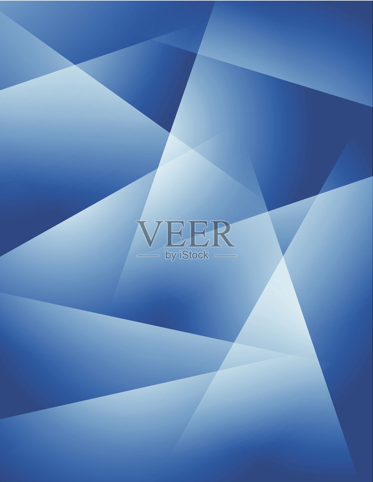 蓝色的抽象背景插画图片素材