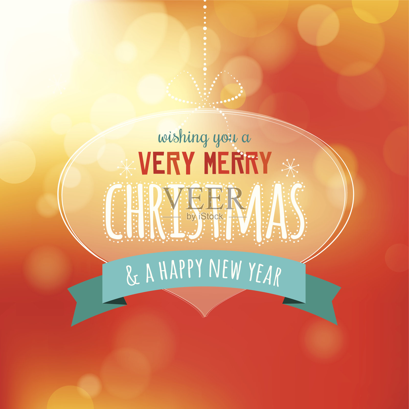 圣诞装饰用文字设计模板素材