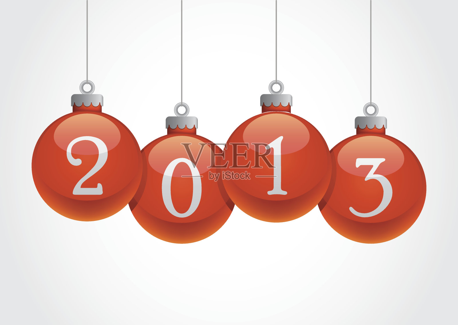 2013年新年球设计模板素材