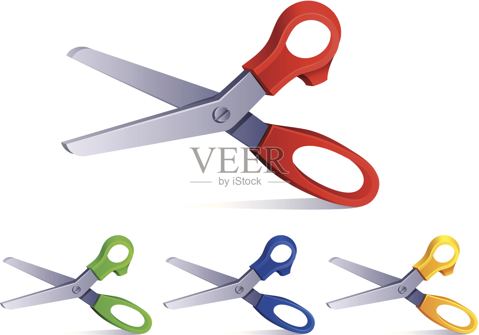 剪刀设计元素图片