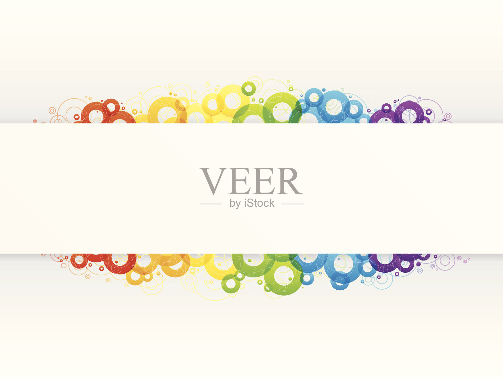 彩色彩虹粒子背景插画图片素材