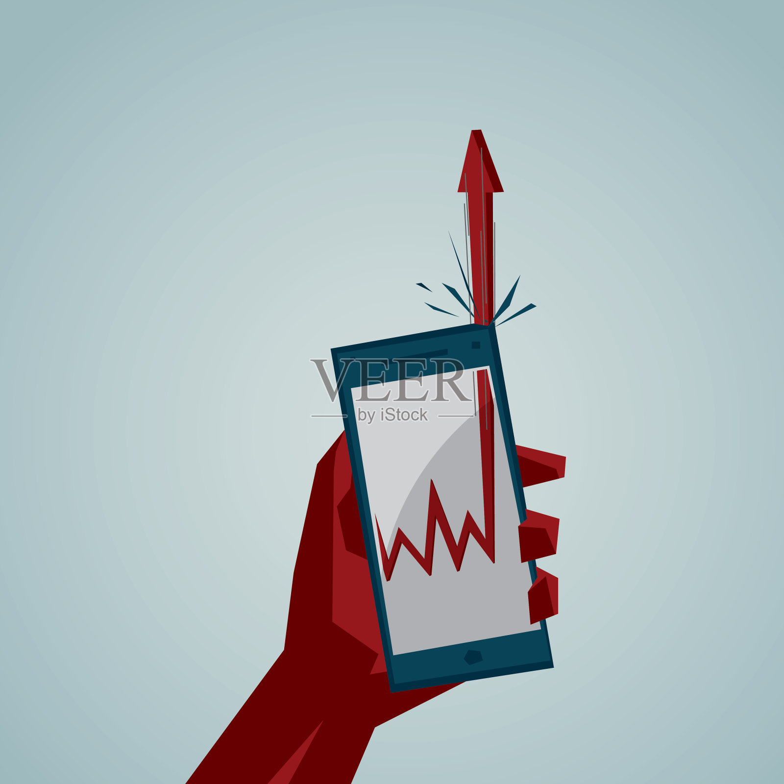 股票市场插画图片素材