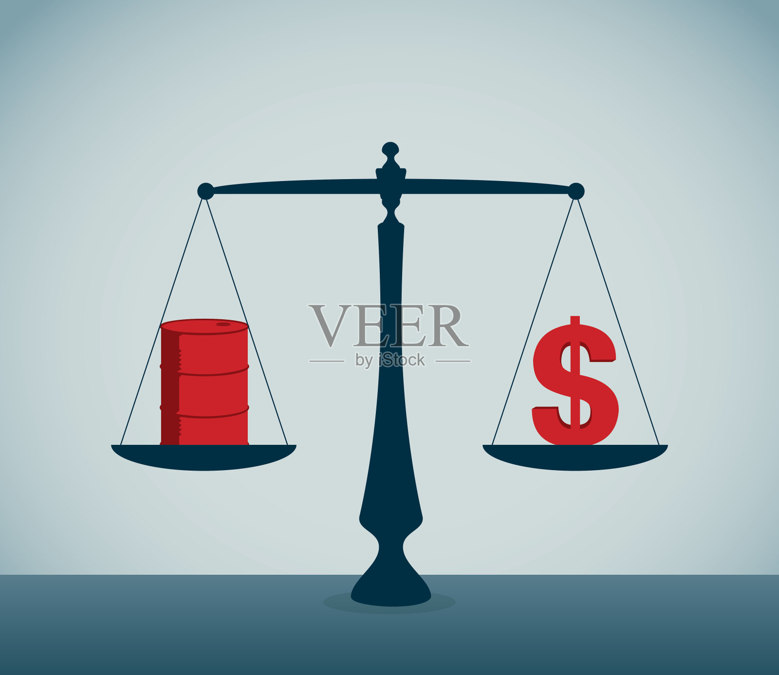 正义——概念插画图片素材