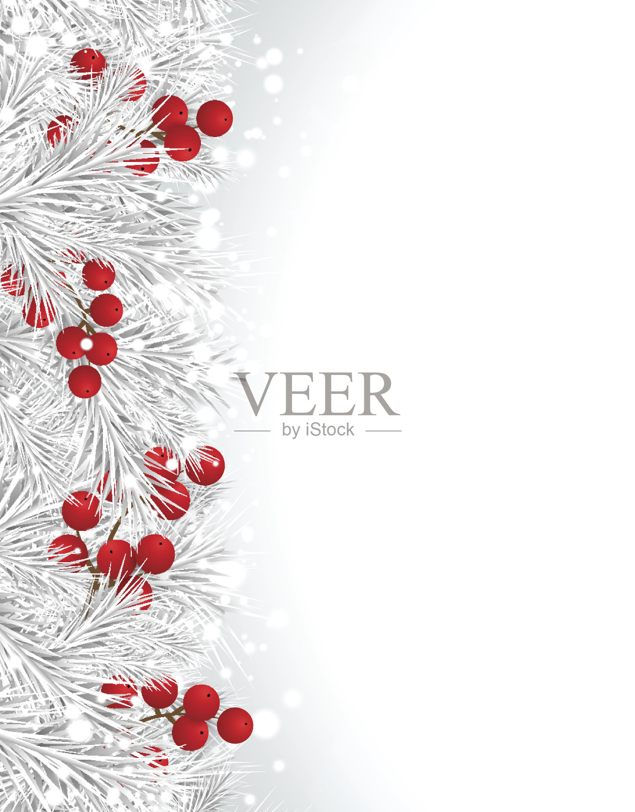 圣诞节的背景插画图片素材