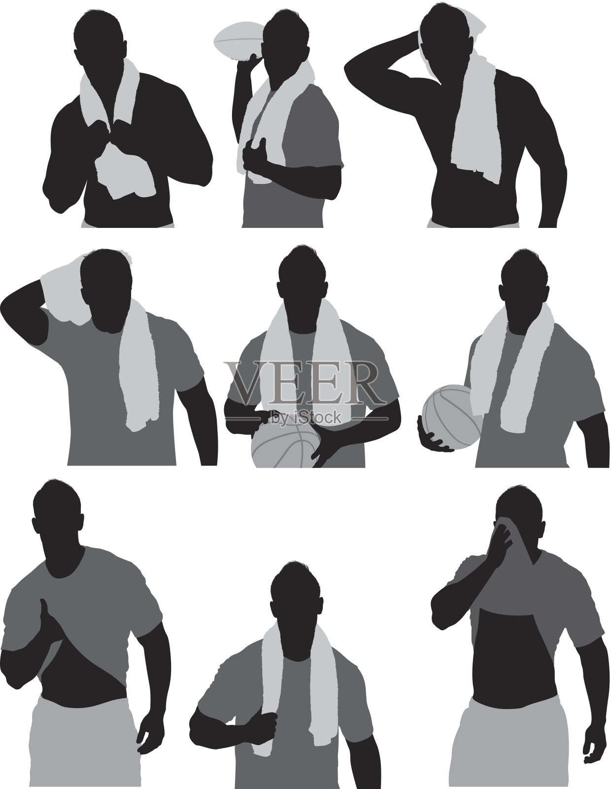 运动员插画图片素材