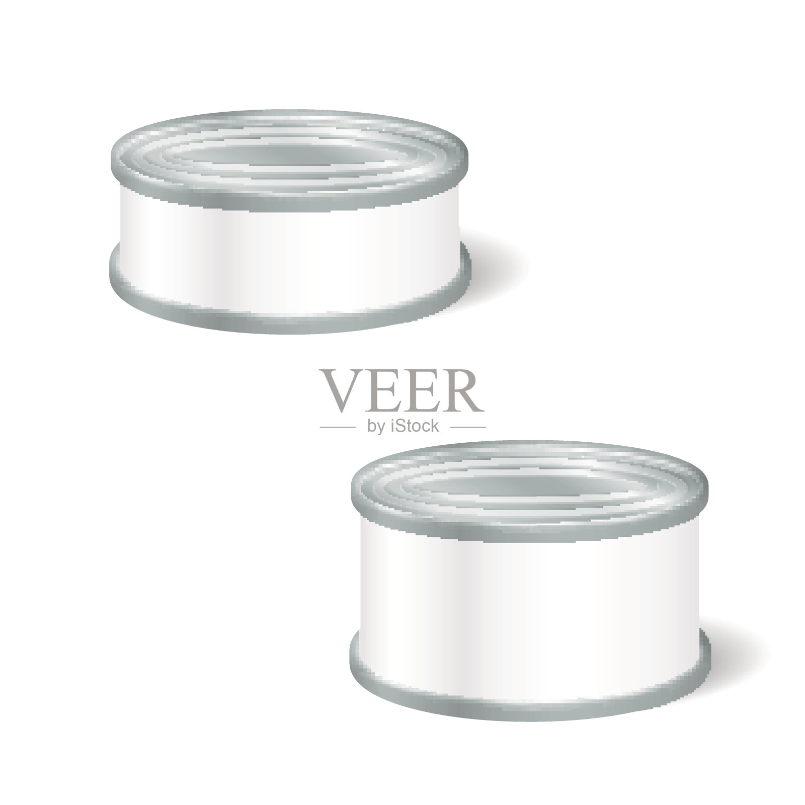 现实的空白罐头食品,保存,保存。嘲笑你设计元素图片