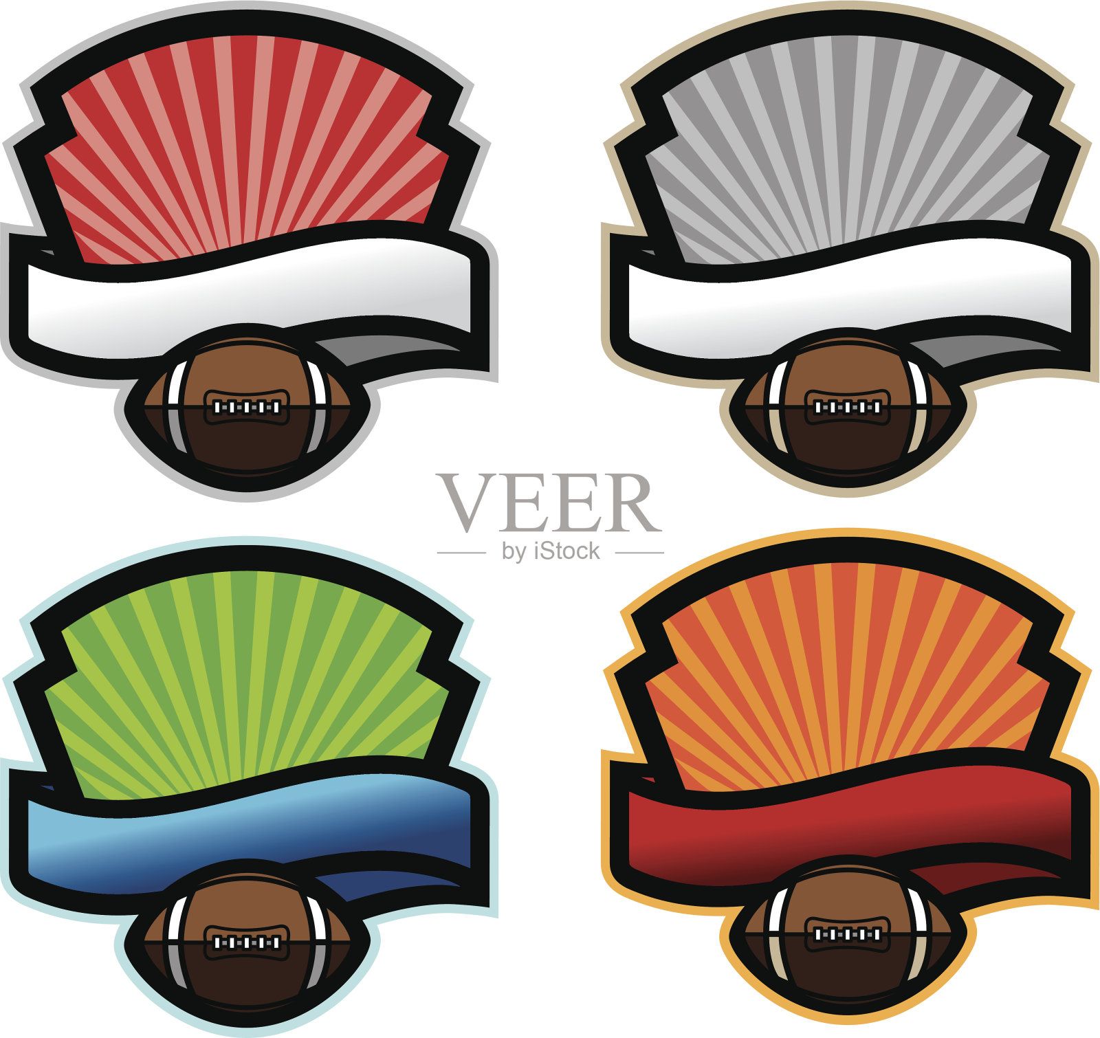 足球赛事banner标志插画图片素材