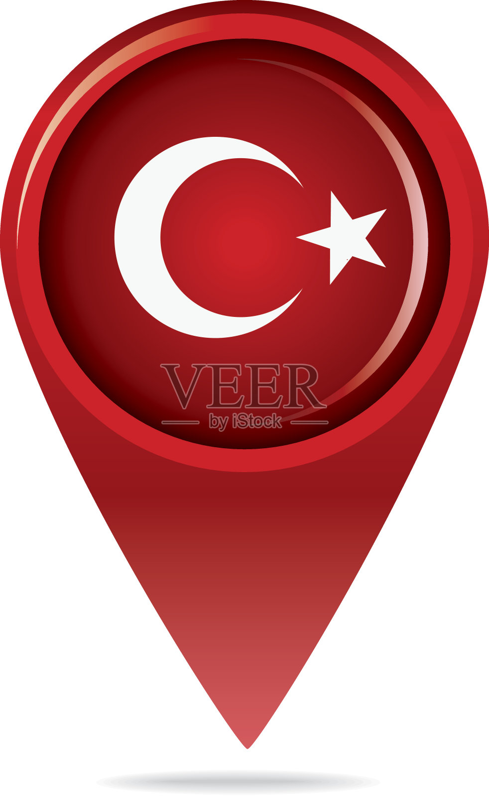 指针土耳其插画图片素材