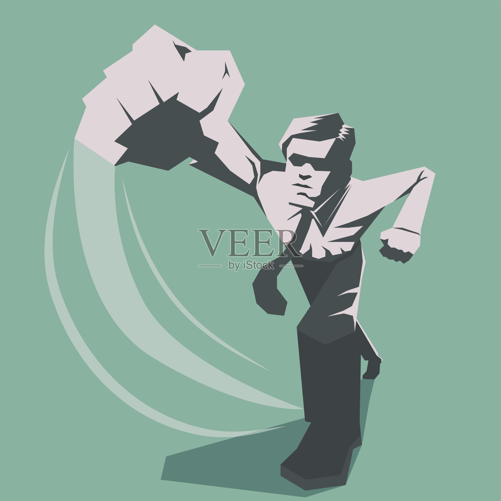 勇气插画图片素材