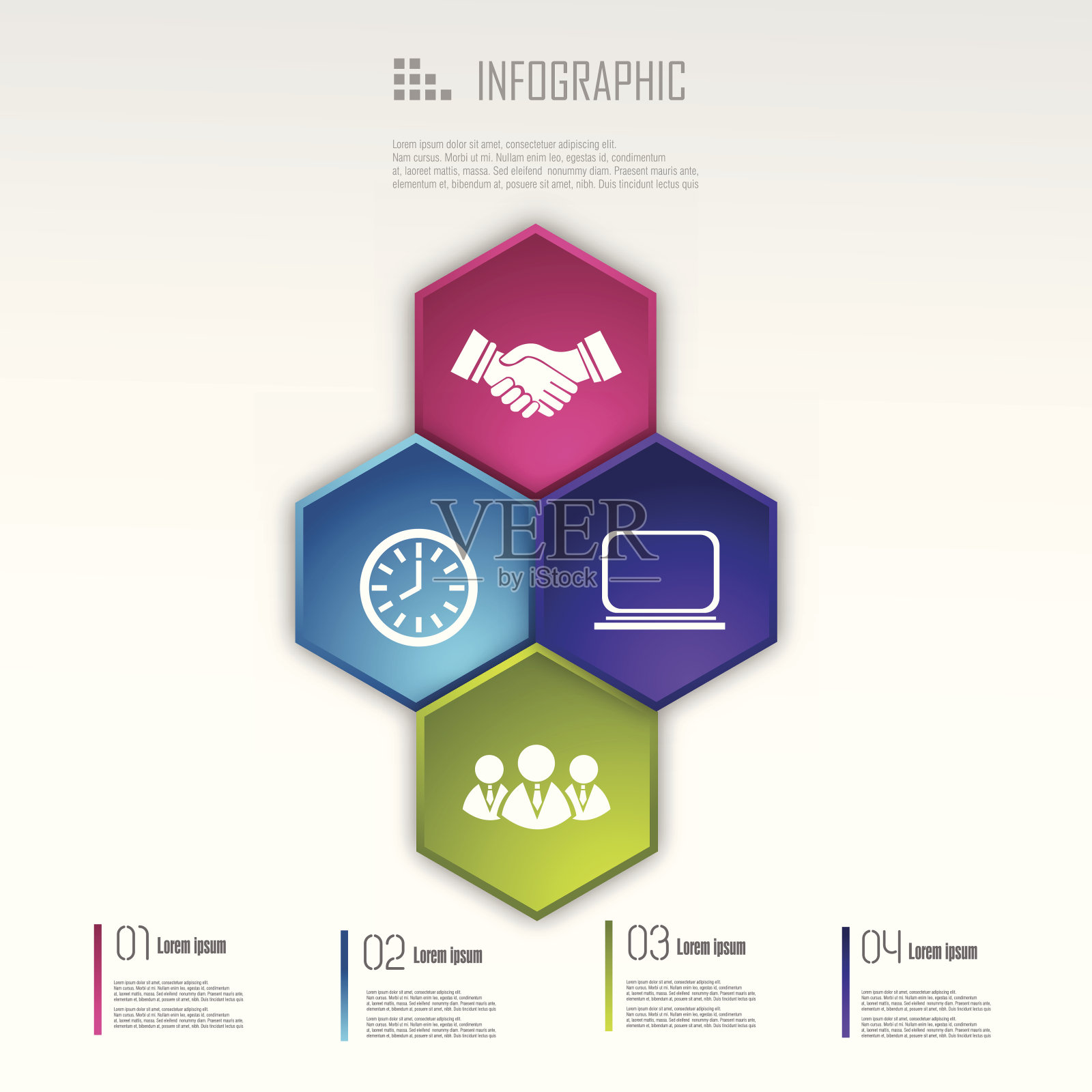 业务信息图表设计插画图片素材