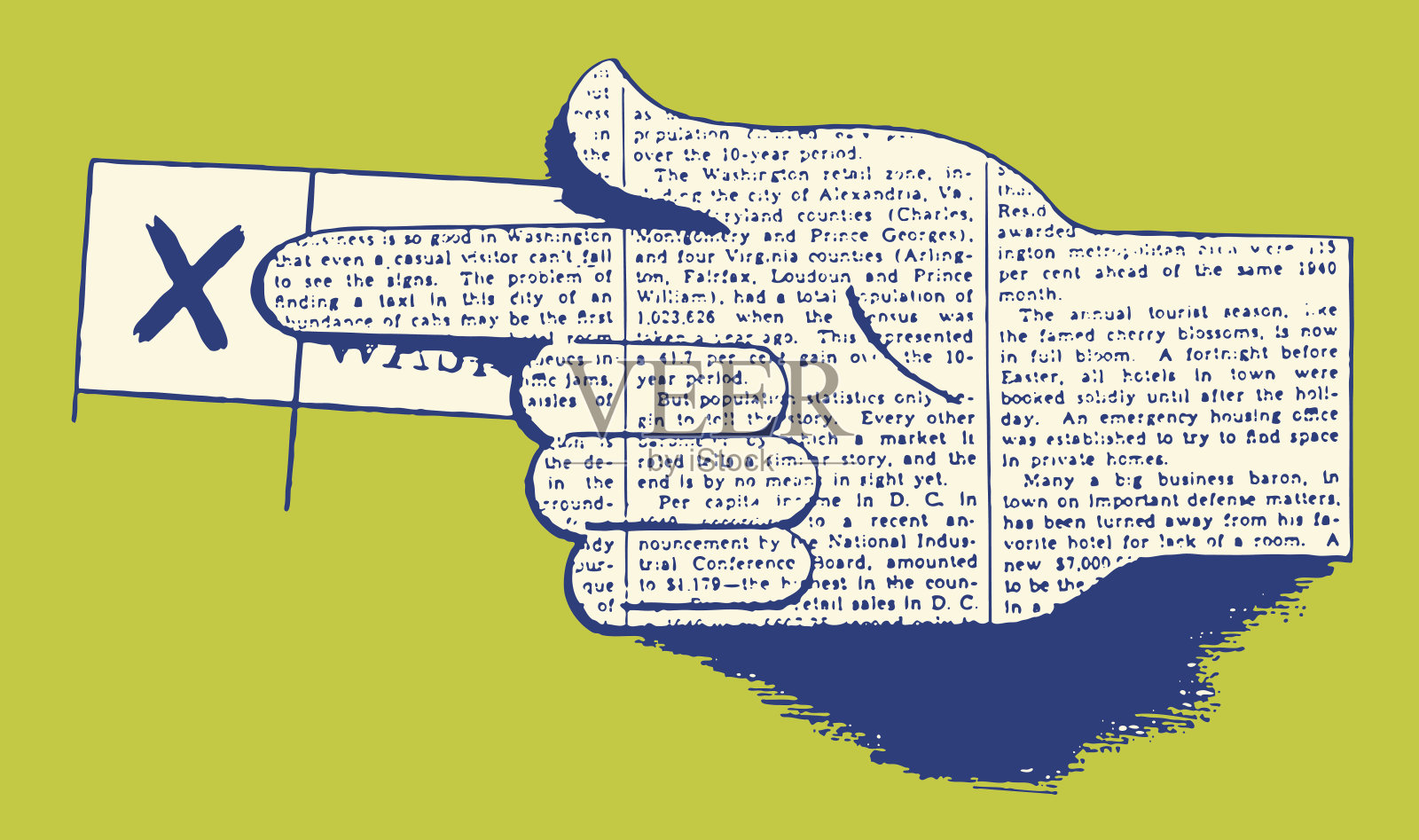 手指插画图片素材