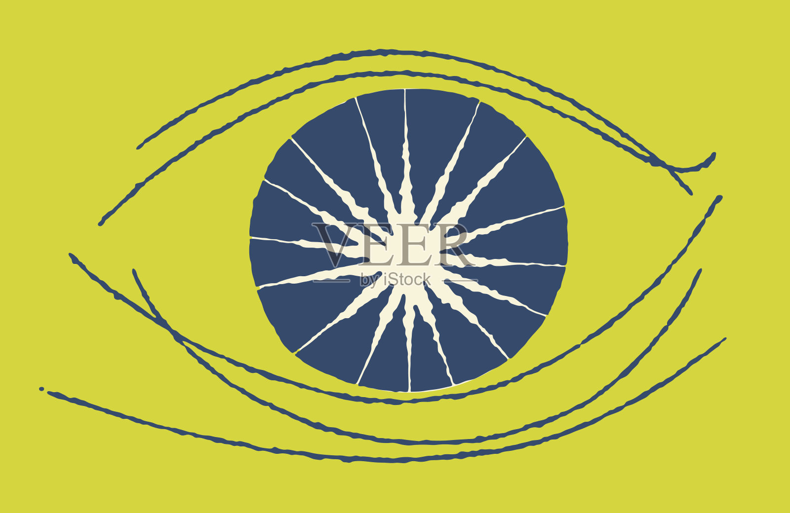 眼睛插画图片素材