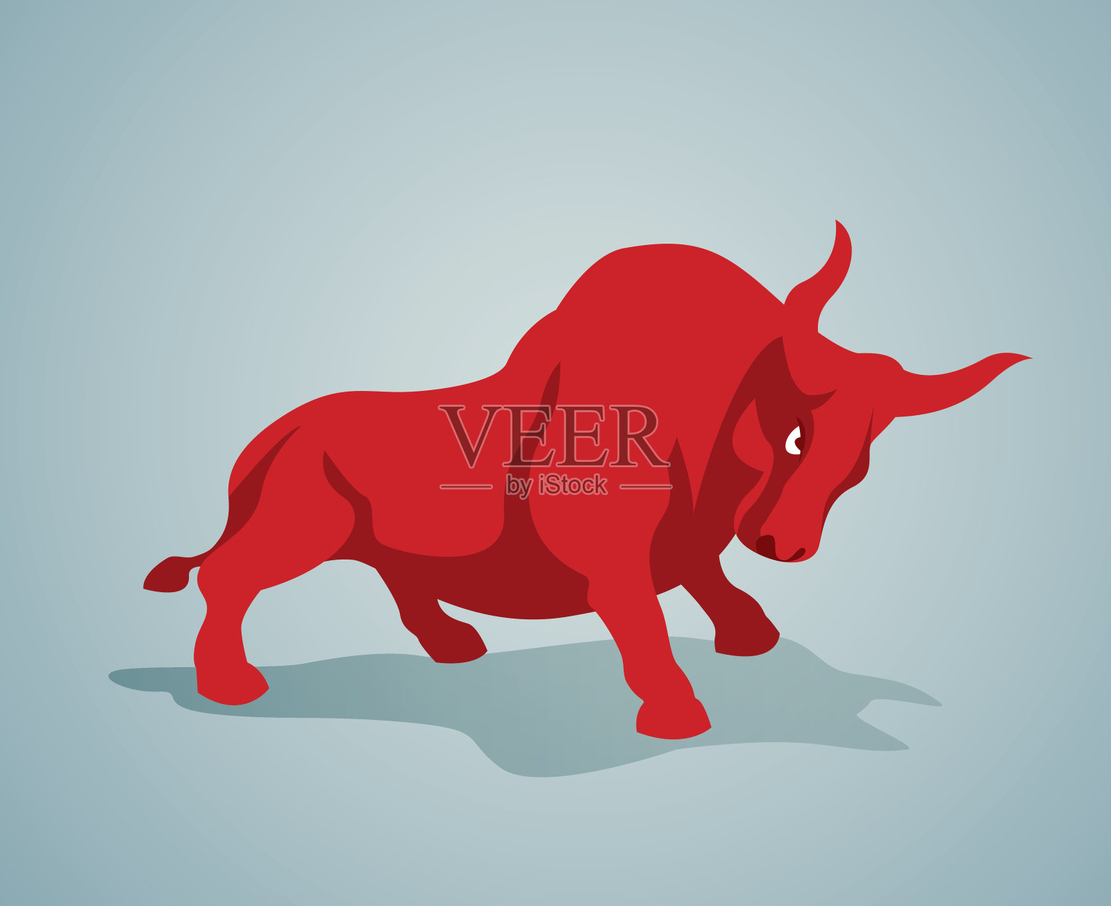 牛插画图片素材