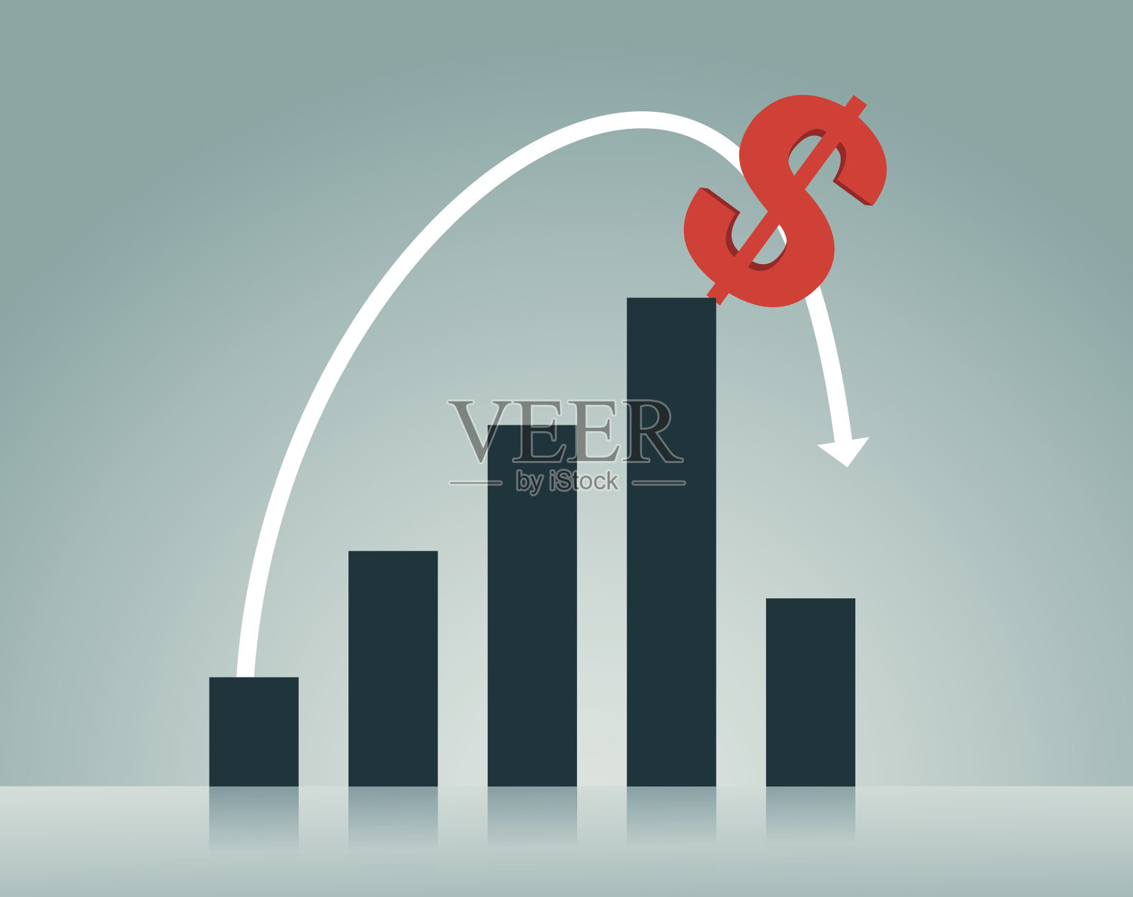 美元插画图片素材