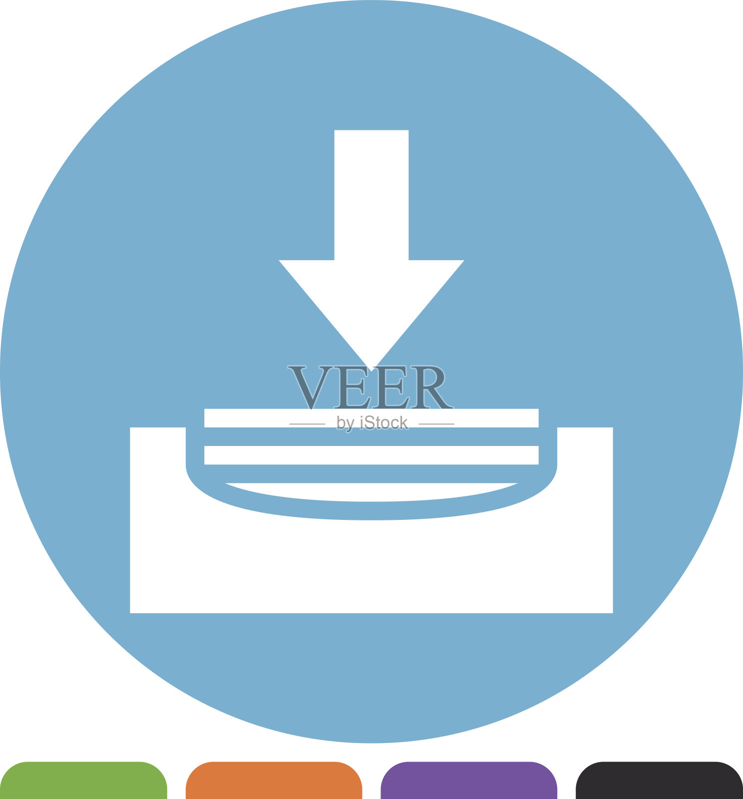 收件箱图标图标素材