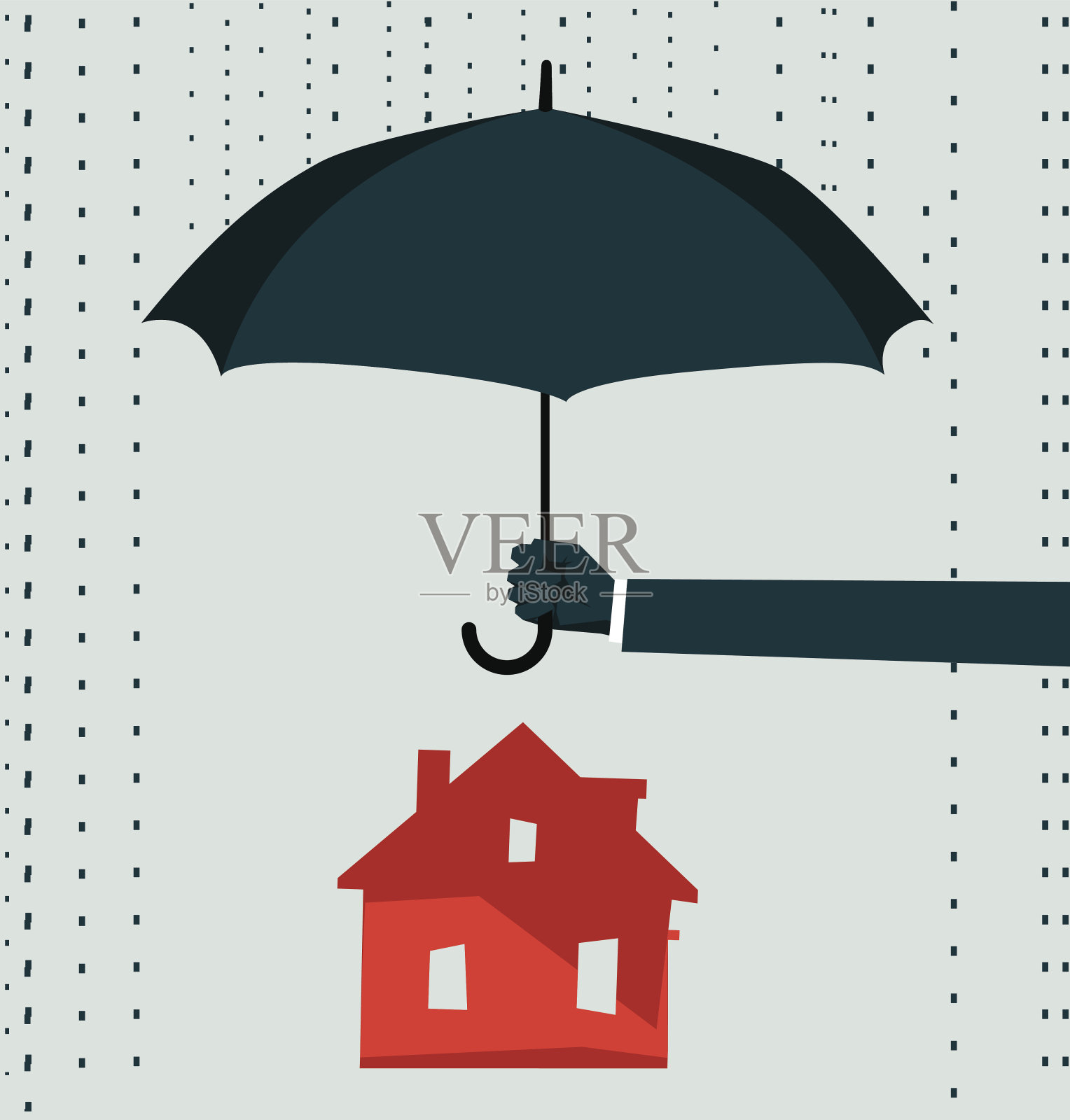 保险插画图片素材