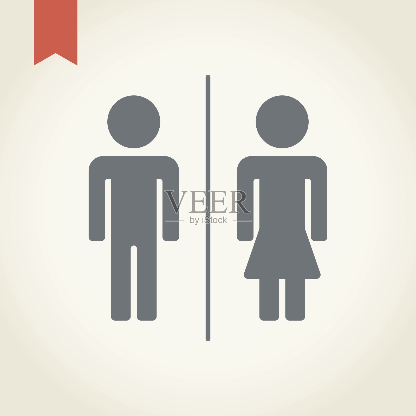 性别图标插画图片素材