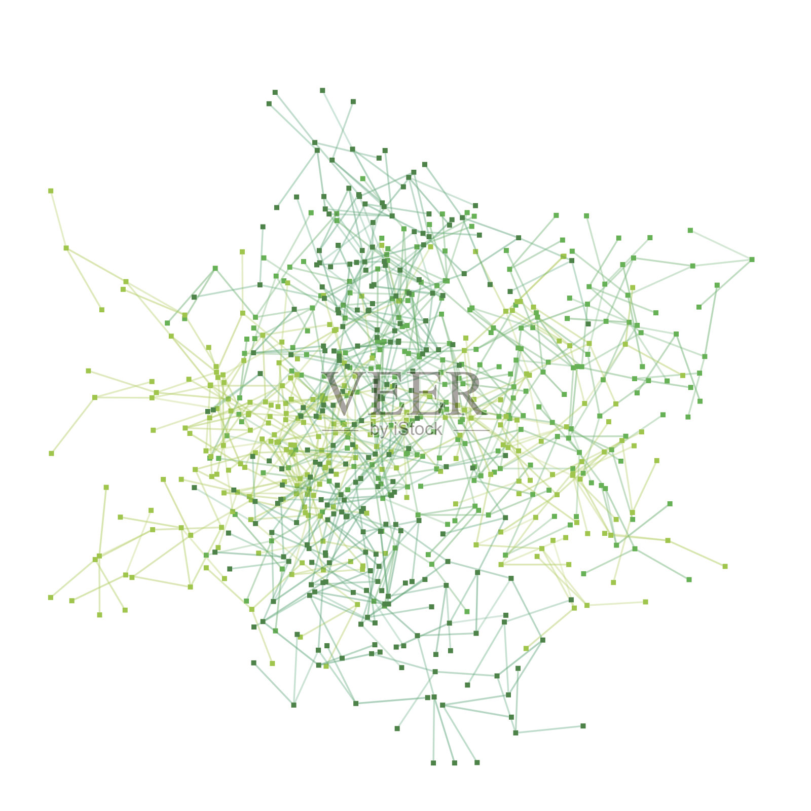 自然几何图形分支连接插画图片素材