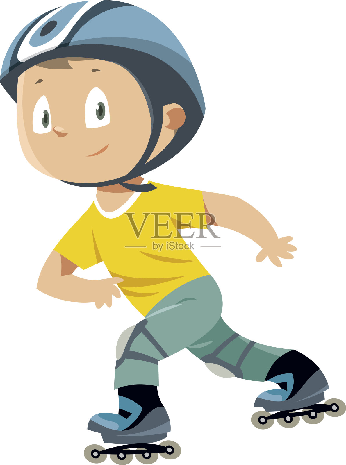 旱冰男孩设计元素图片