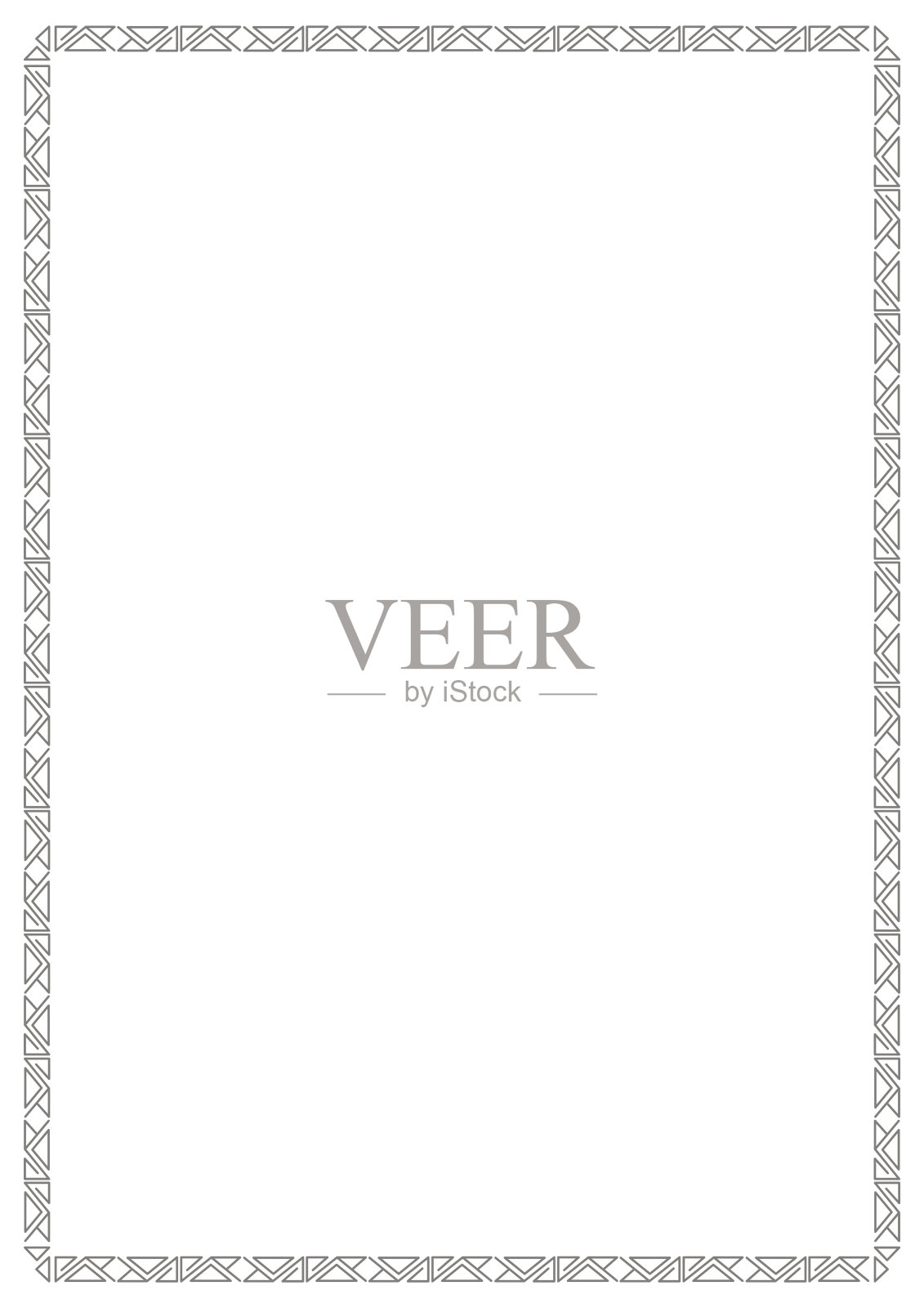 装饰复古风格的方形暗白色背景插画图片素材