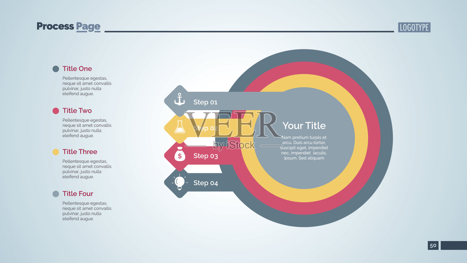 业务步骤图幻灯片模板设计模板素材