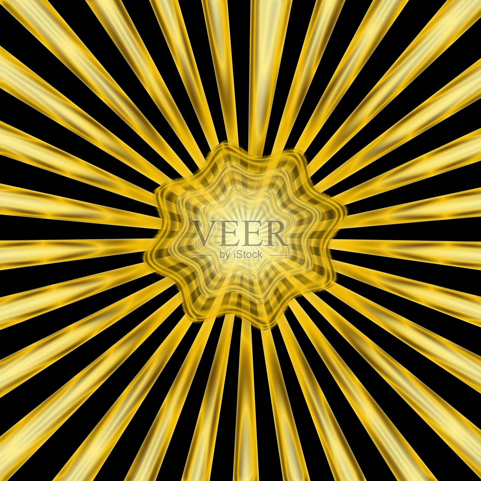 抽象的太阳插画图片素材