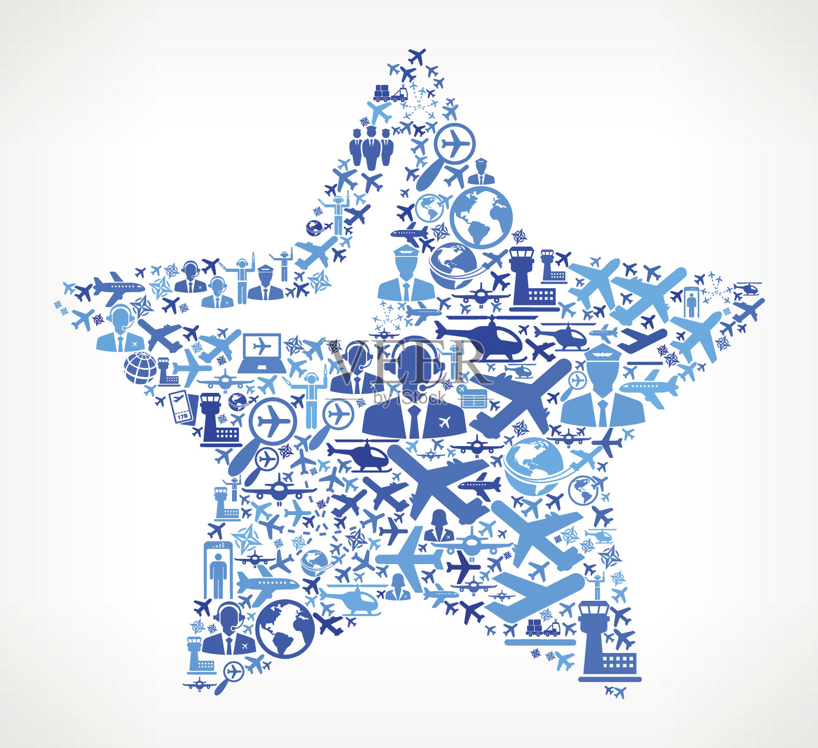 航空航天飞机矢量图形插画图片素材