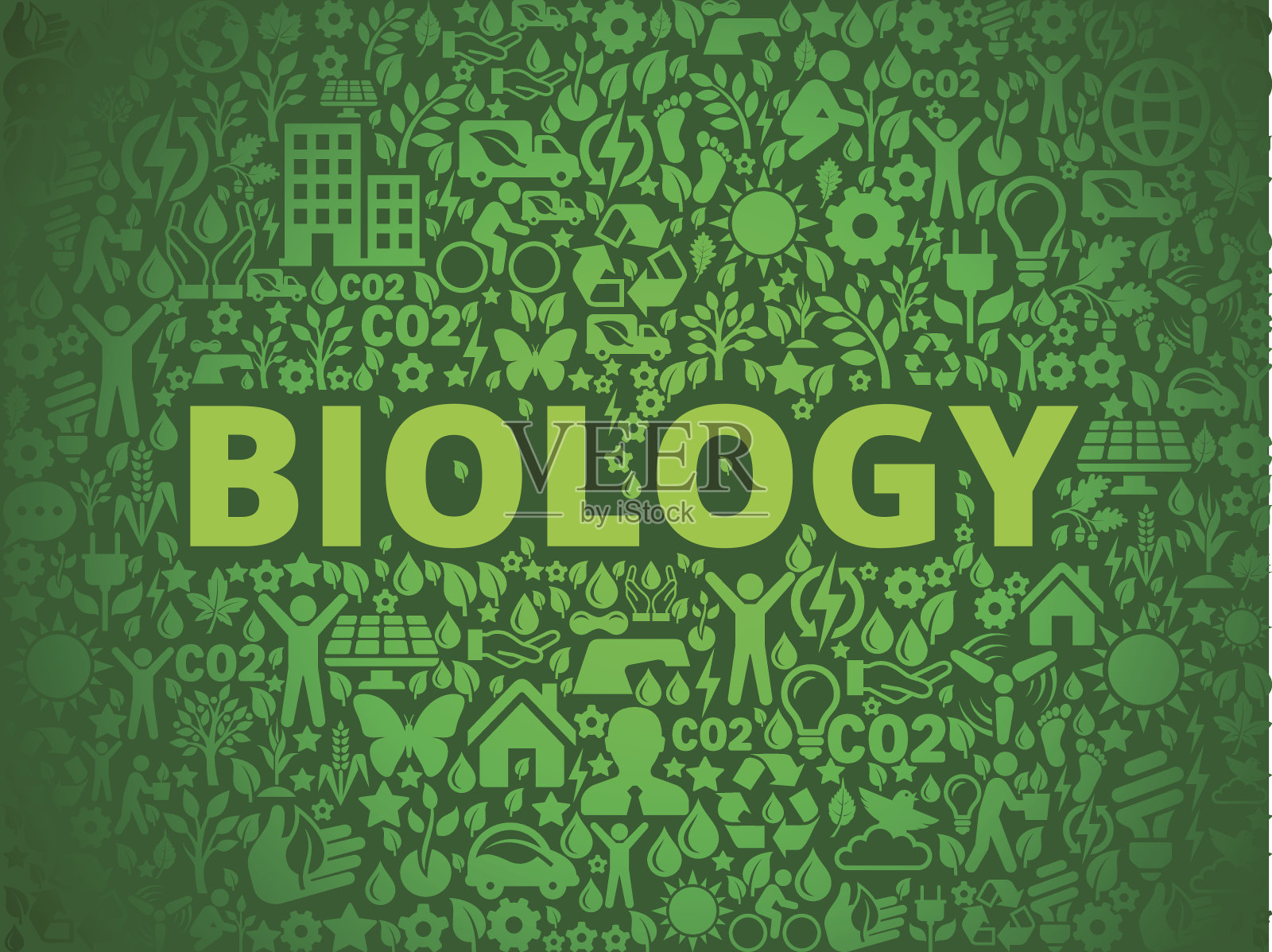 生物环境保护矢量图标模式插画图片素材