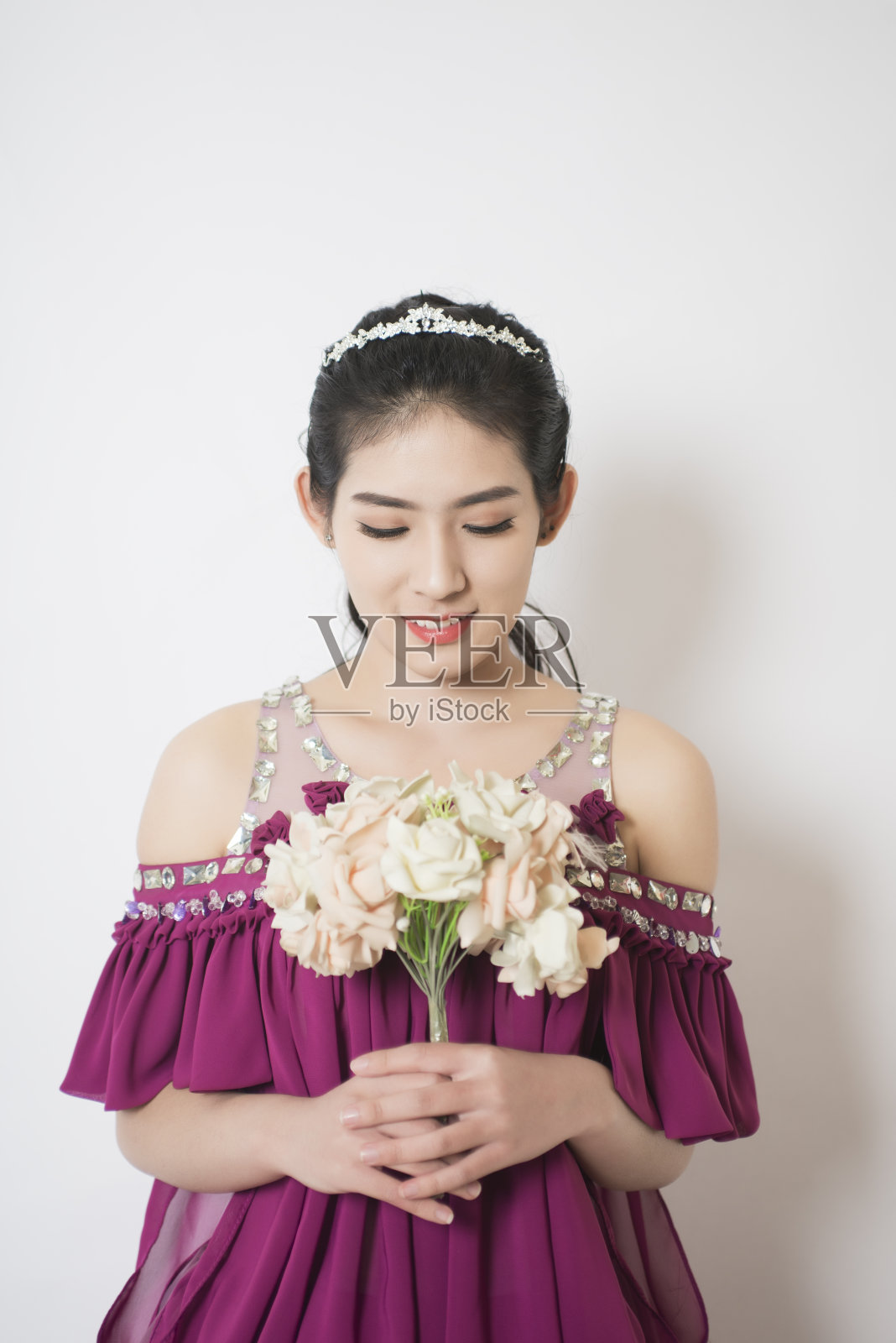 魅力女人的肖像照片摄影图片