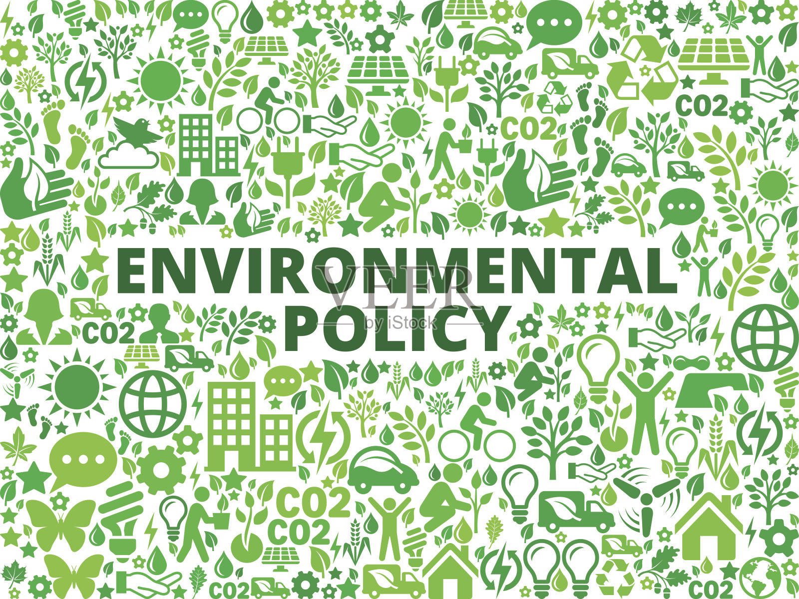 环境政策环境保护矢量图标模式插画图片素材