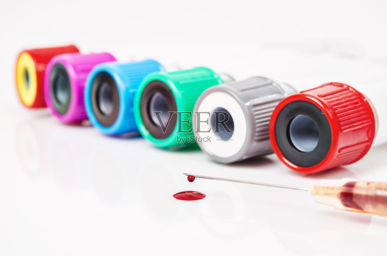 一套真空试管测试照片摄影图片