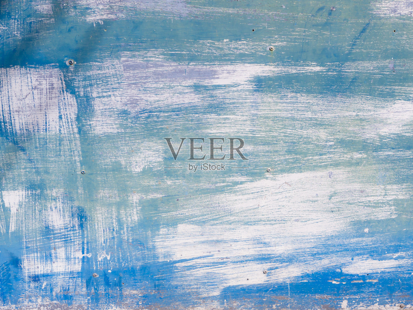 复古漆白色,蓝色和海军蓝的木墙背景照片摄影图片