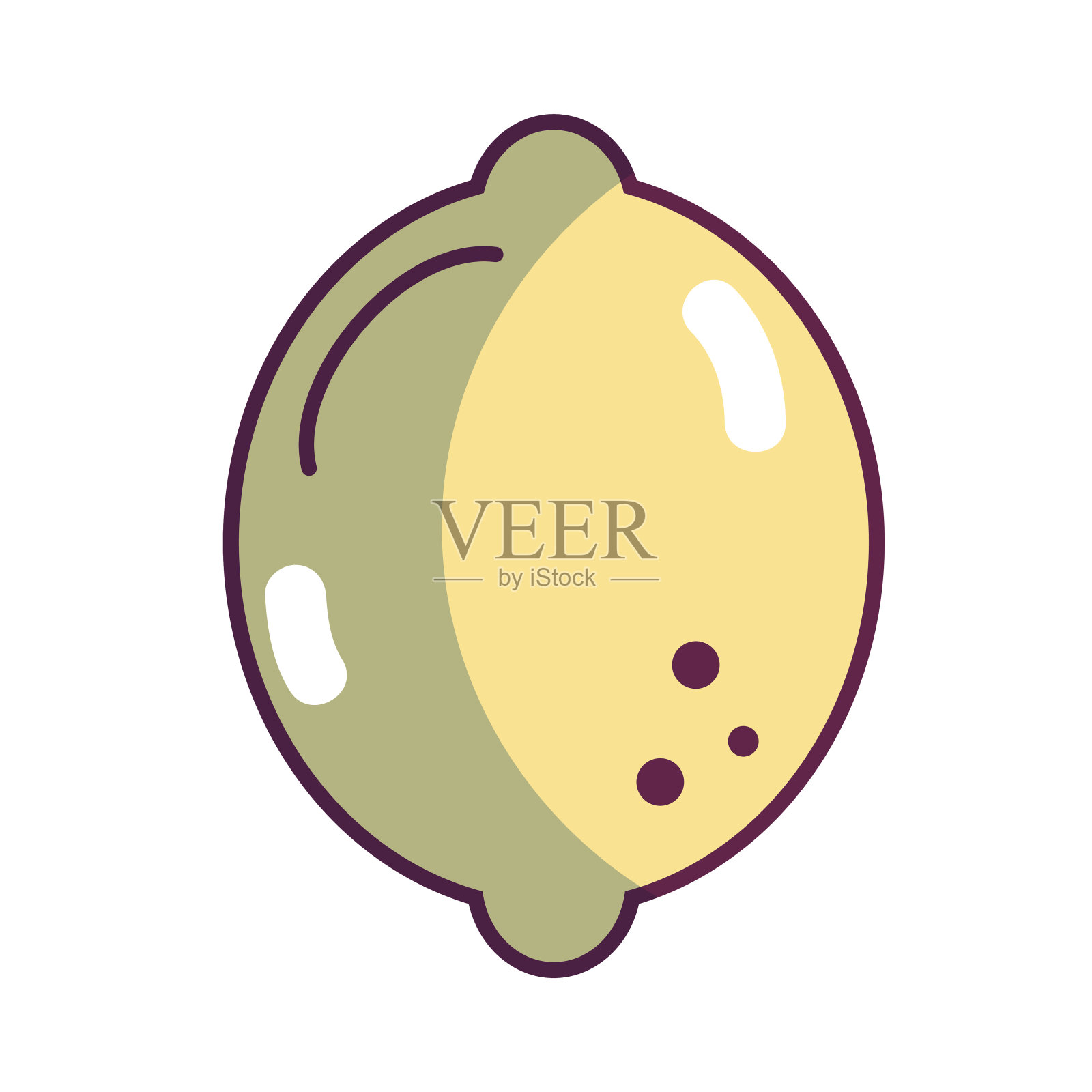 美味的柠檬水果,含有维生素和蛋白质设计元素图片