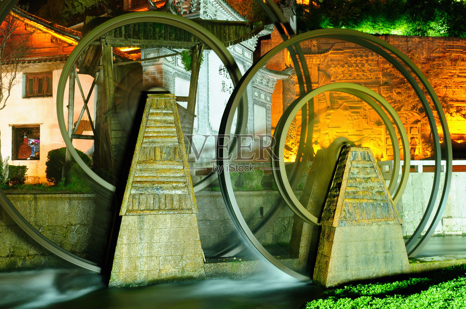 丽江古城照片摄影图片