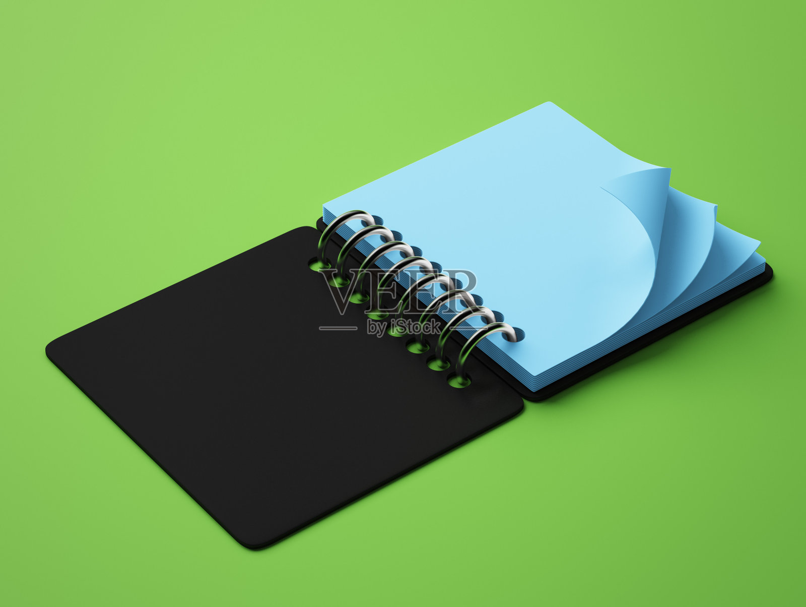 白纸记事本照片摄影图片