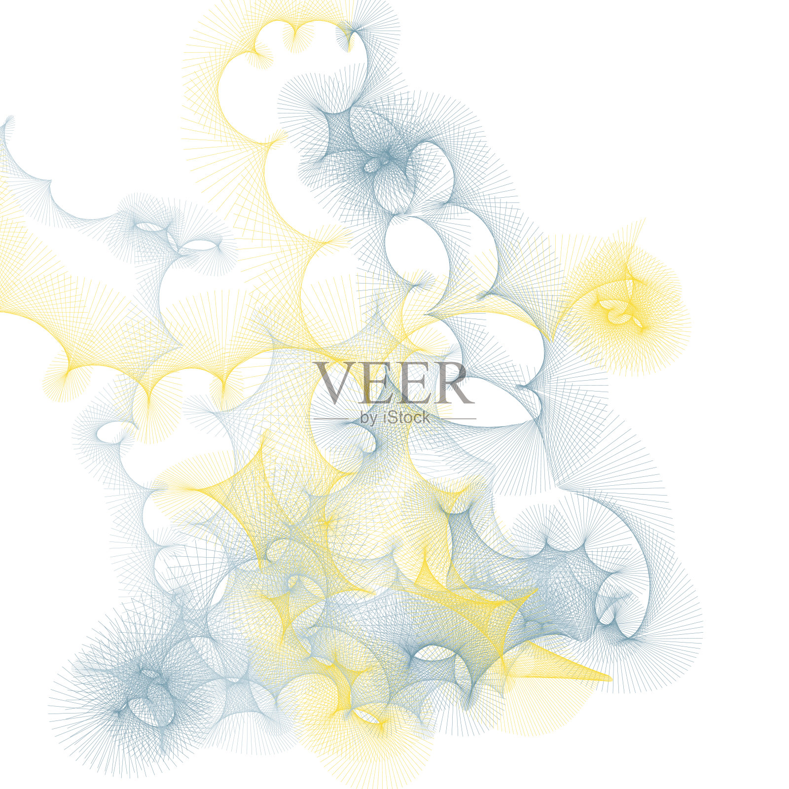 电计算机生成的艺术矢量图案插画图片素材