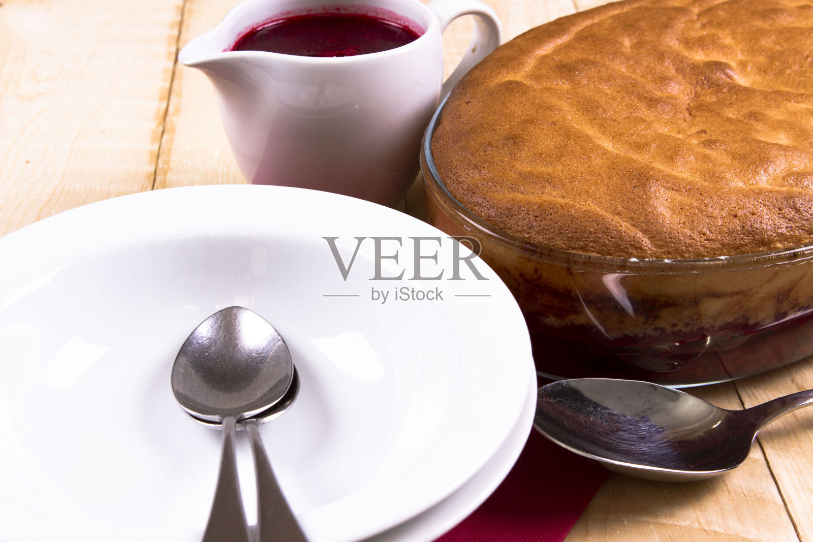 spong布丁照片摄影图片