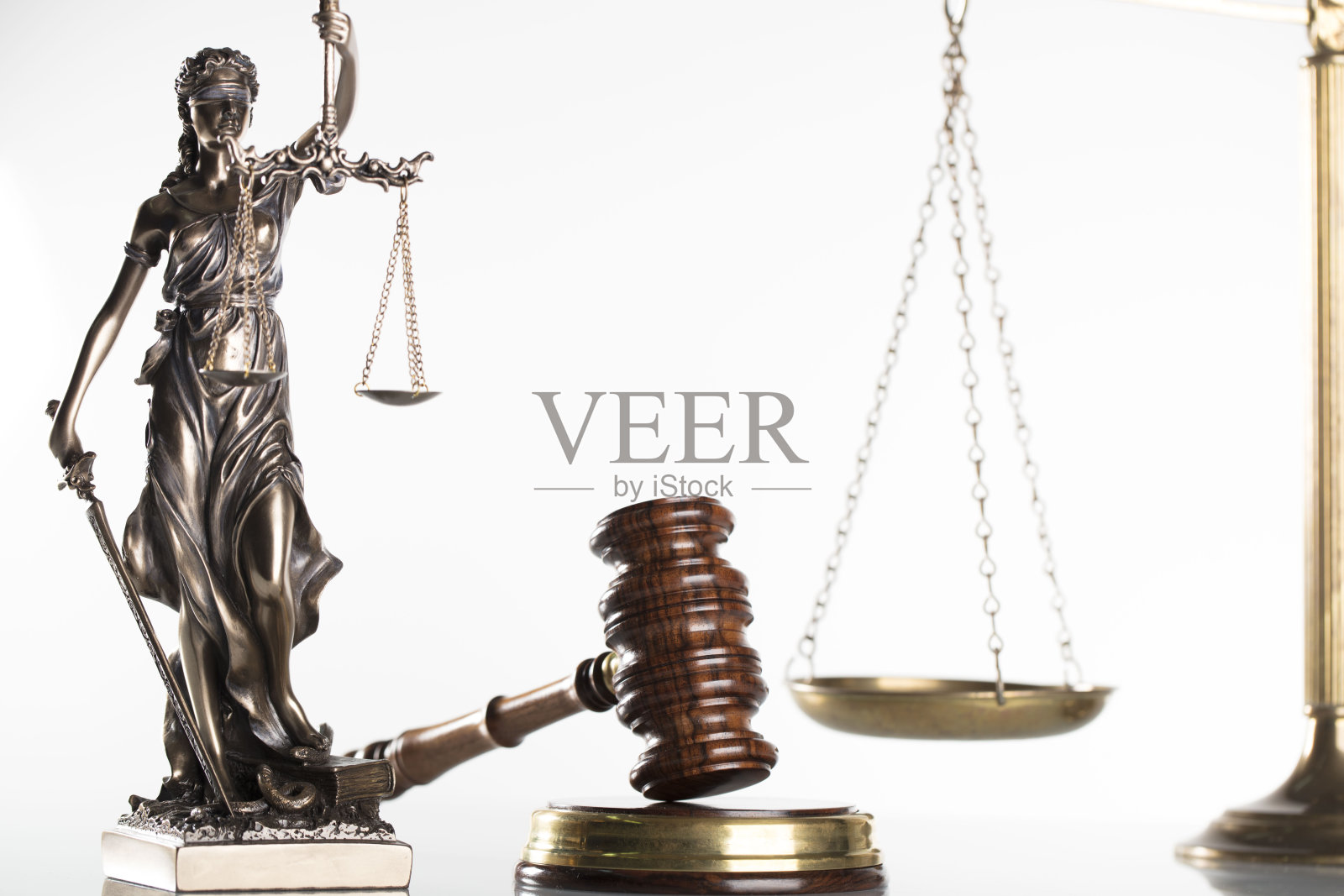 孤立的法律符号照片摄影图片