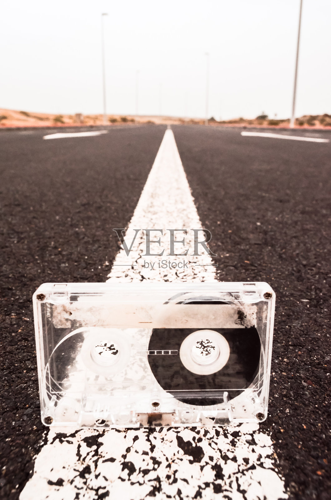 古代的复古盒式音乐录音带照片摄影图片