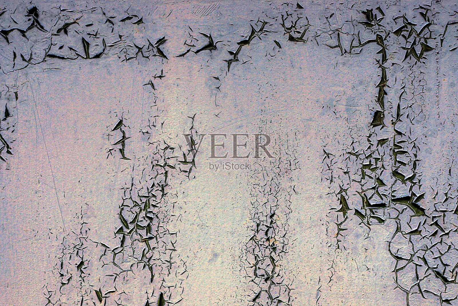 灰白色的墙漆在裂缝里照片摄影图片