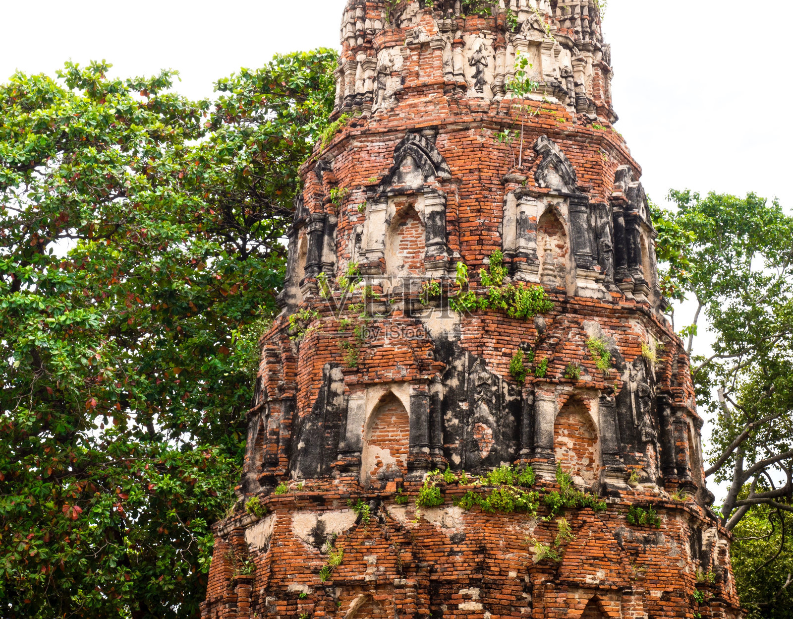 近景:玛哈寺的宝塔照片摄影图片
