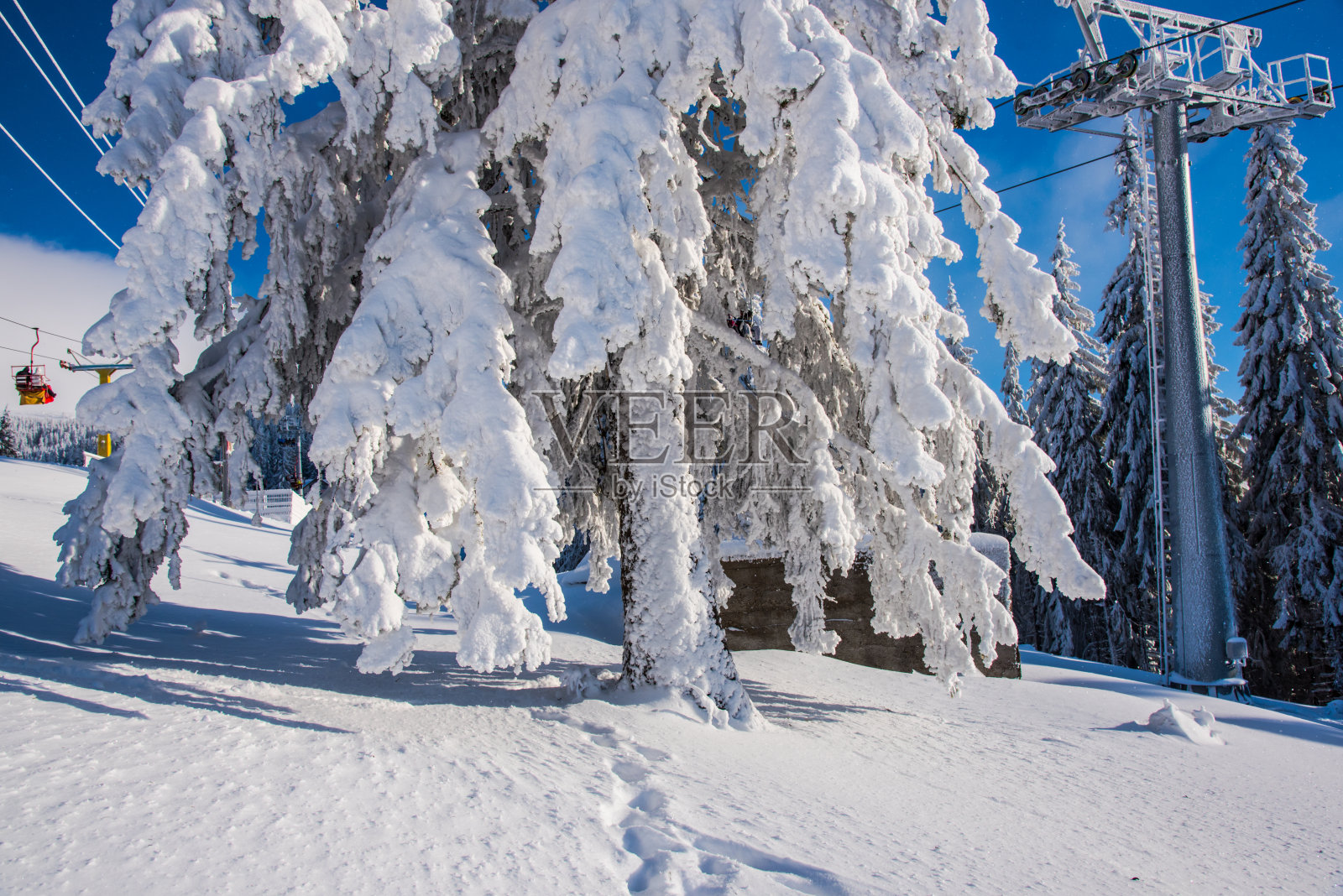 山区的冬天照片摄影图片