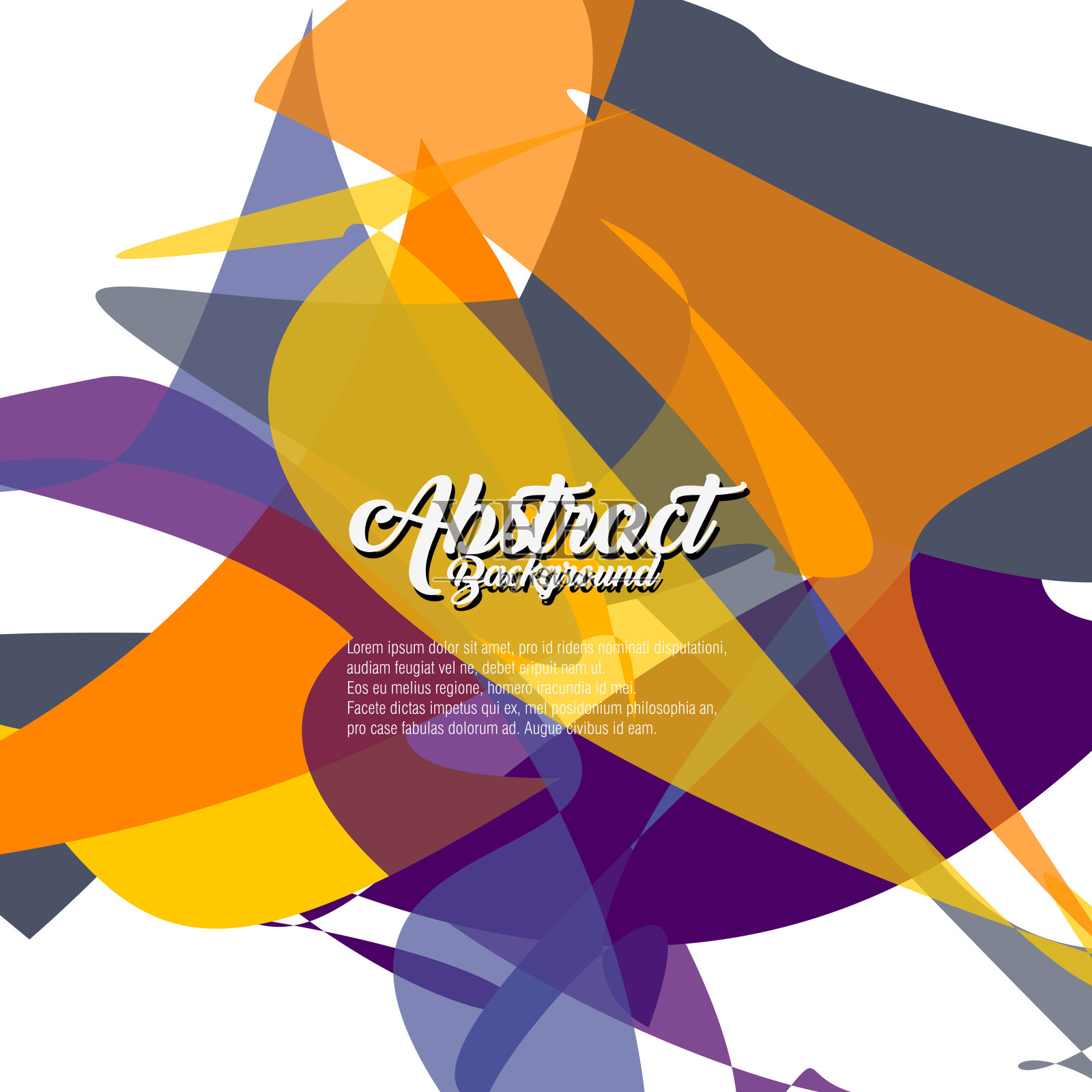 美丽的抽象背景插画图片素材