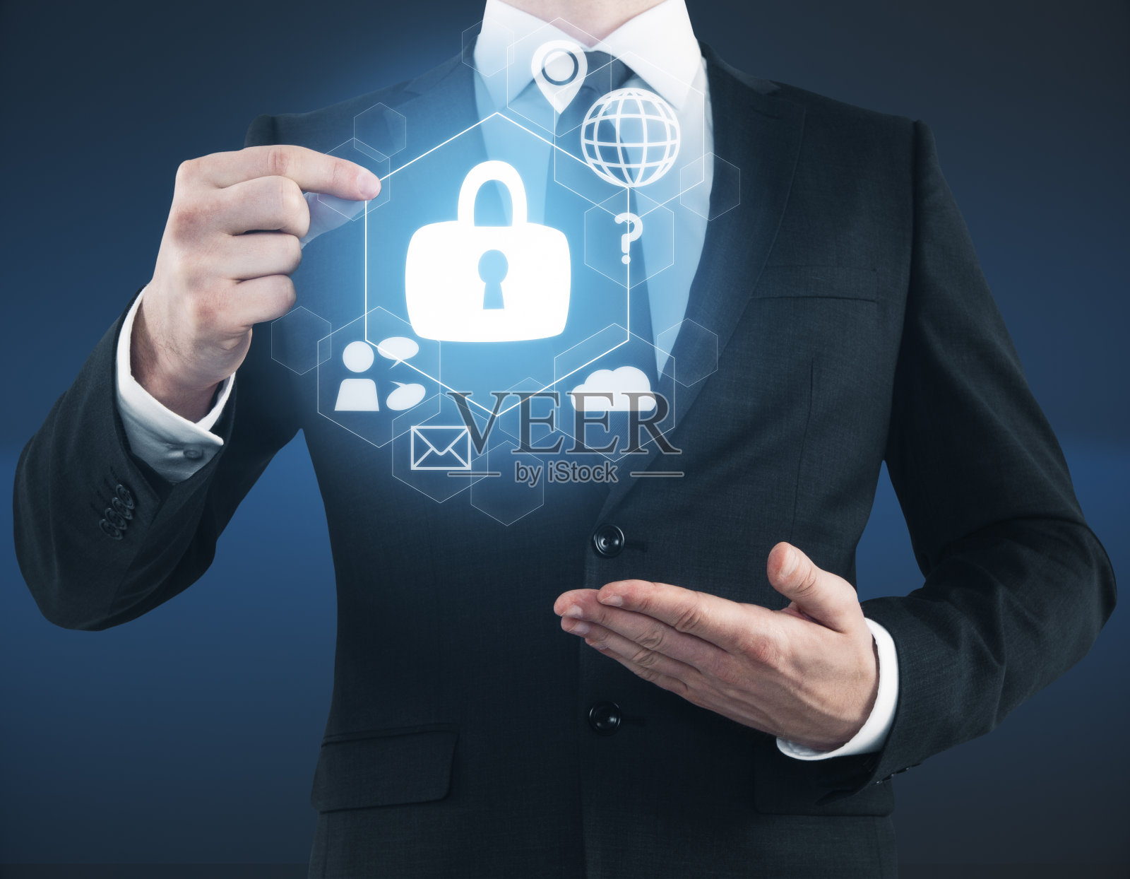 数字安全概念照片摄影图片